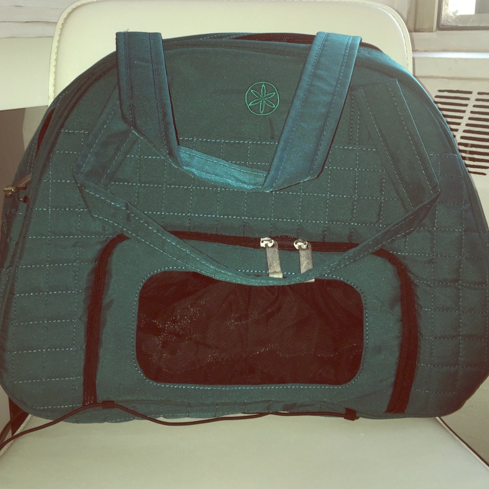 Gaiam Yoga Mat Travel Bag (Teal).